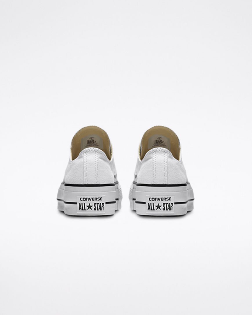 Women's Converse Chuck Taylor All Star Lift Canvas Low Top Platform Shoes White / Black / White | AU 3E649Y